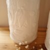 Deux pots en opaline blanche – Image 5