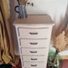 Chiffonnier cinq tiroirs beige – Image 12