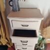 Chiffonnier cinq tiroirs beige – Image 10