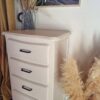 Chiffonnier cinq tiroirs beige – Image 6