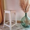 Tabouret d'atelier patiné – Image 6