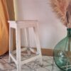 Tabouret d'atelier patiné