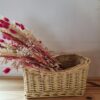 Panier osier poignées vintage – Image 8