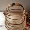 Panier pliable filet bambou – Image 3