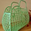 Panier plastique vert menthe – Image 4