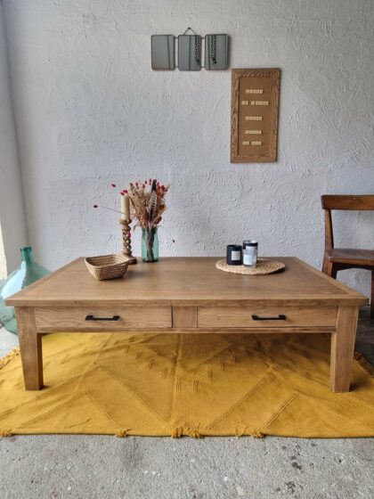 Table basse de ferme