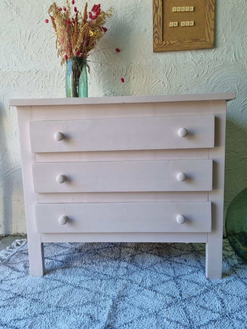 Commode rose poudré – Image 6