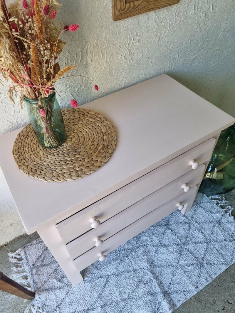 Commode rose poudré – Image 9
