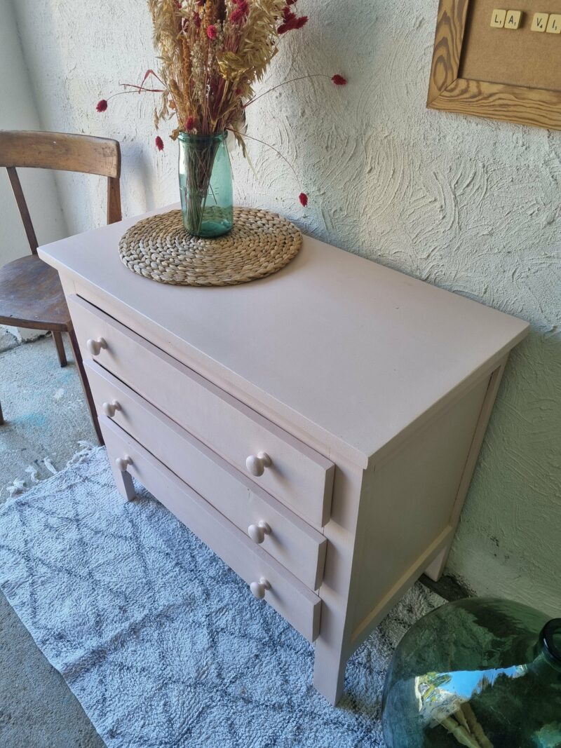 Commode rose poudré – Image 2