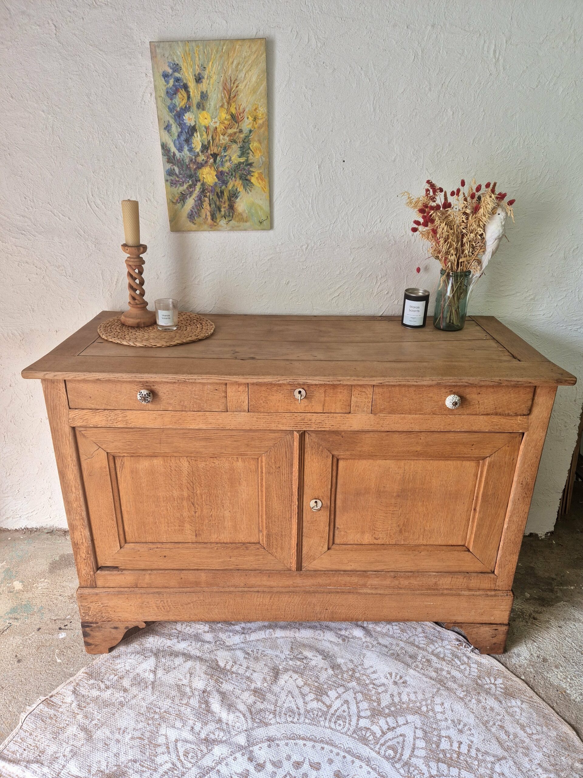 Buffet chêne massif ancien – Image 5