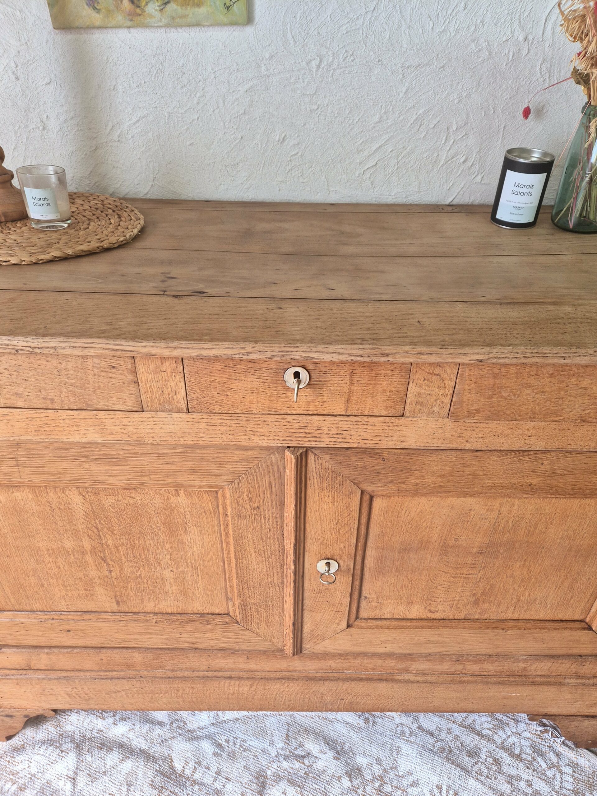 Buffet chêne massif ancien – Image 7