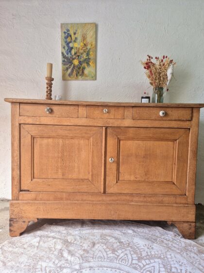 Buffet chêne massif ancien